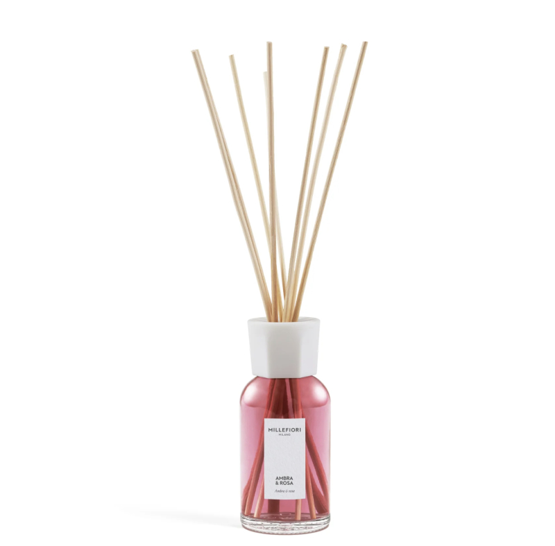 Millefiori Milano, Ambra & Rosa, Diffuser, 100ml
