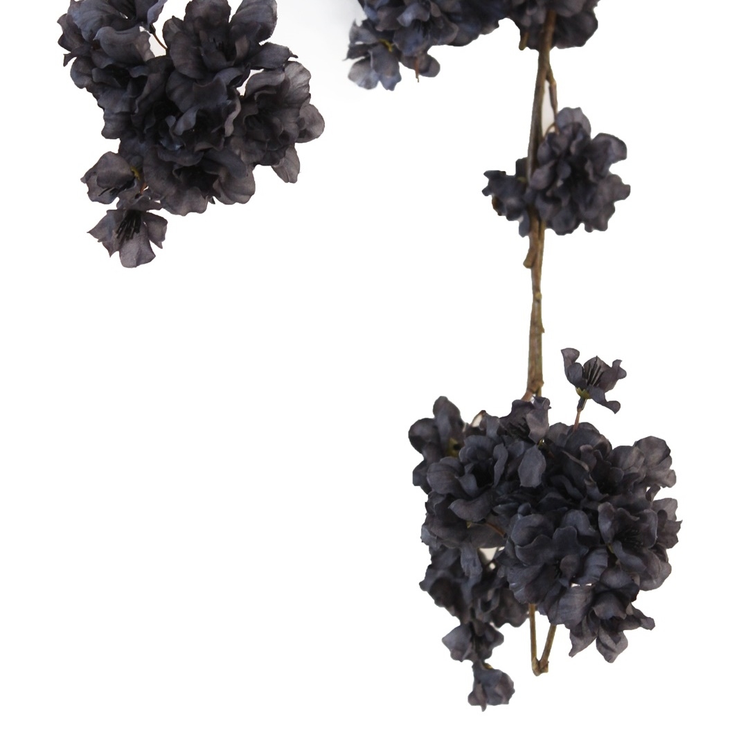 Blütenzweig, XL, dunkelblau
