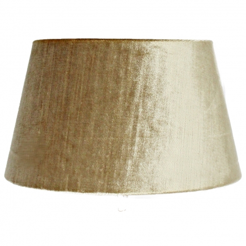 Lampenschirm, M, Samt, hellgr�n