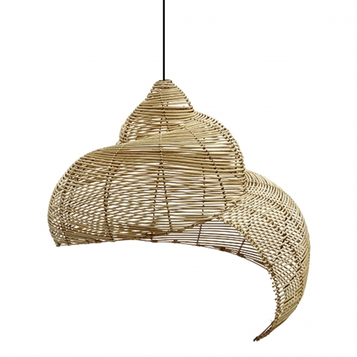 Rattanlampe, Oyster, XL