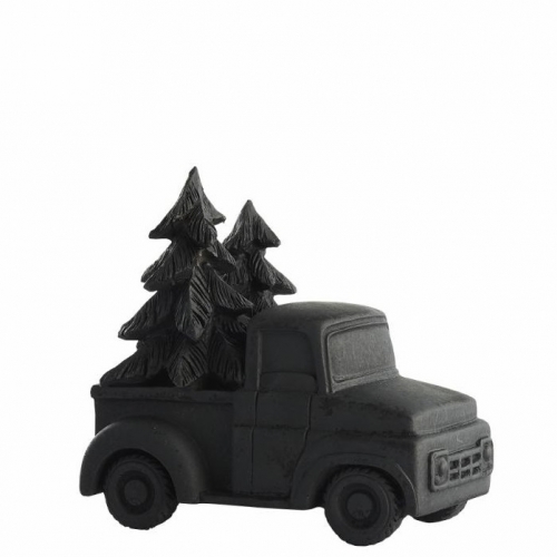 Weihnachtsauto, schwarz