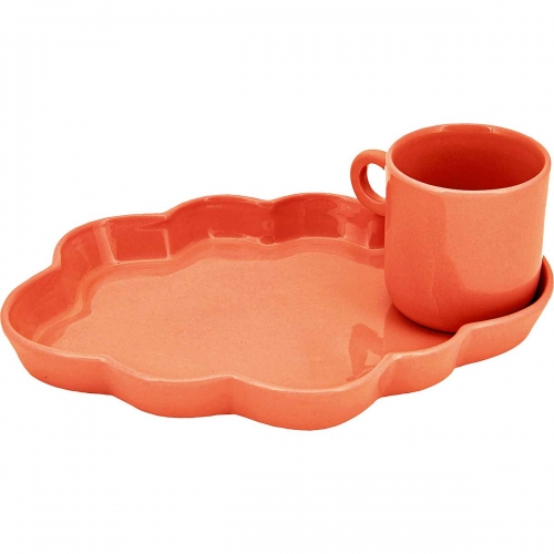 Espressotasse, koralle