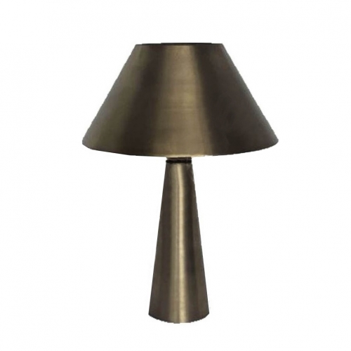 Tischlampe aus Messing, 41 cm